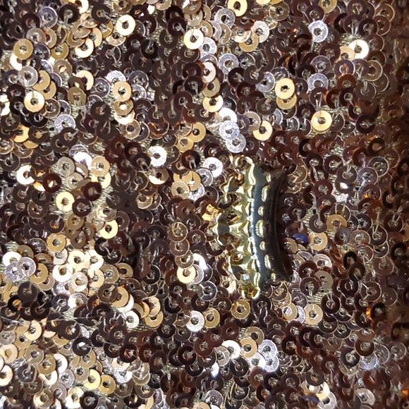 NWOT Juicy Couture sequin zip clutch - Picture 3 of 9